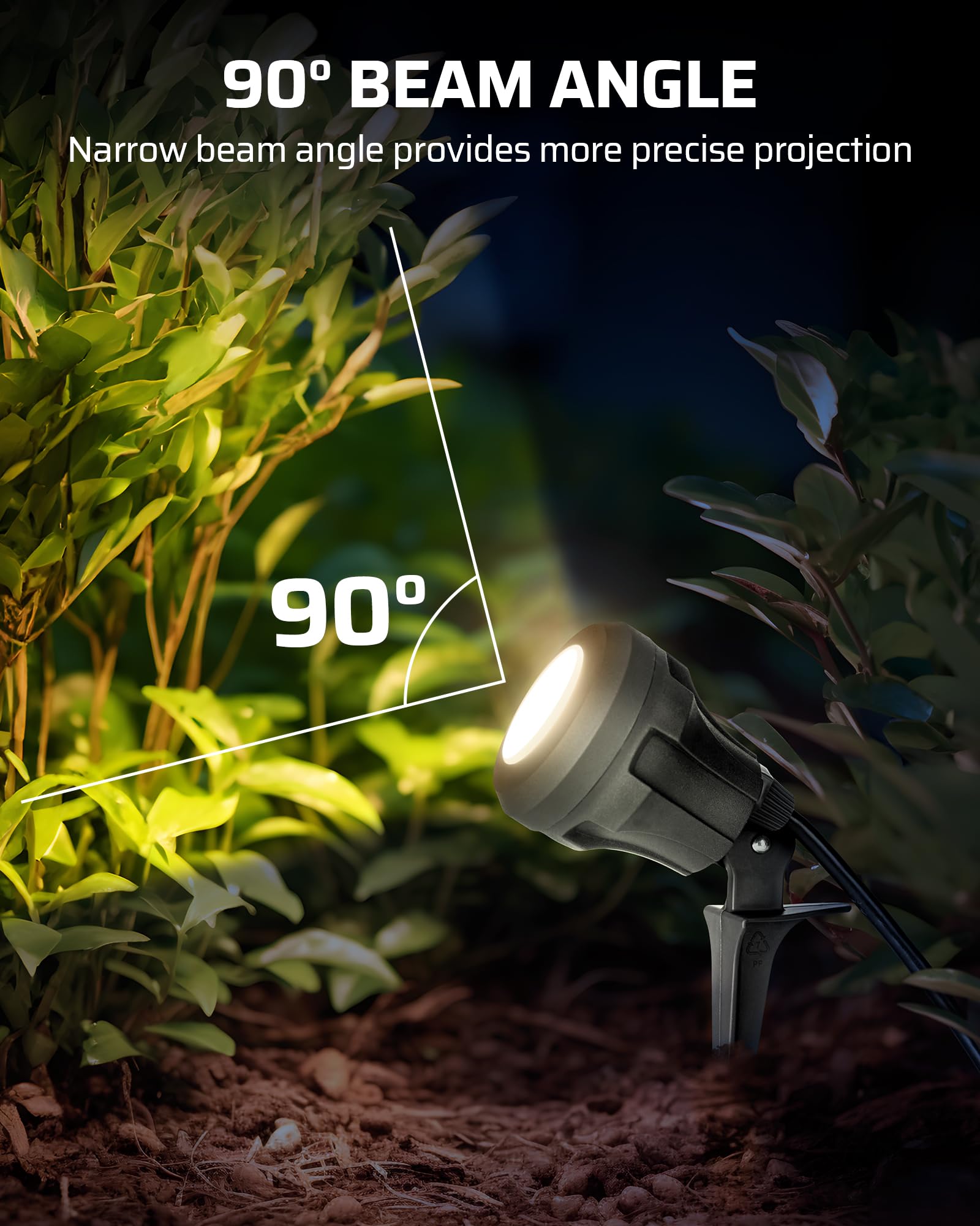 Foto 6 pulgar | Foco Exterior Dewenwils Led De 120 V, 4,8 W, 5000 K, Con 3 Lentes - Venta Internacional.