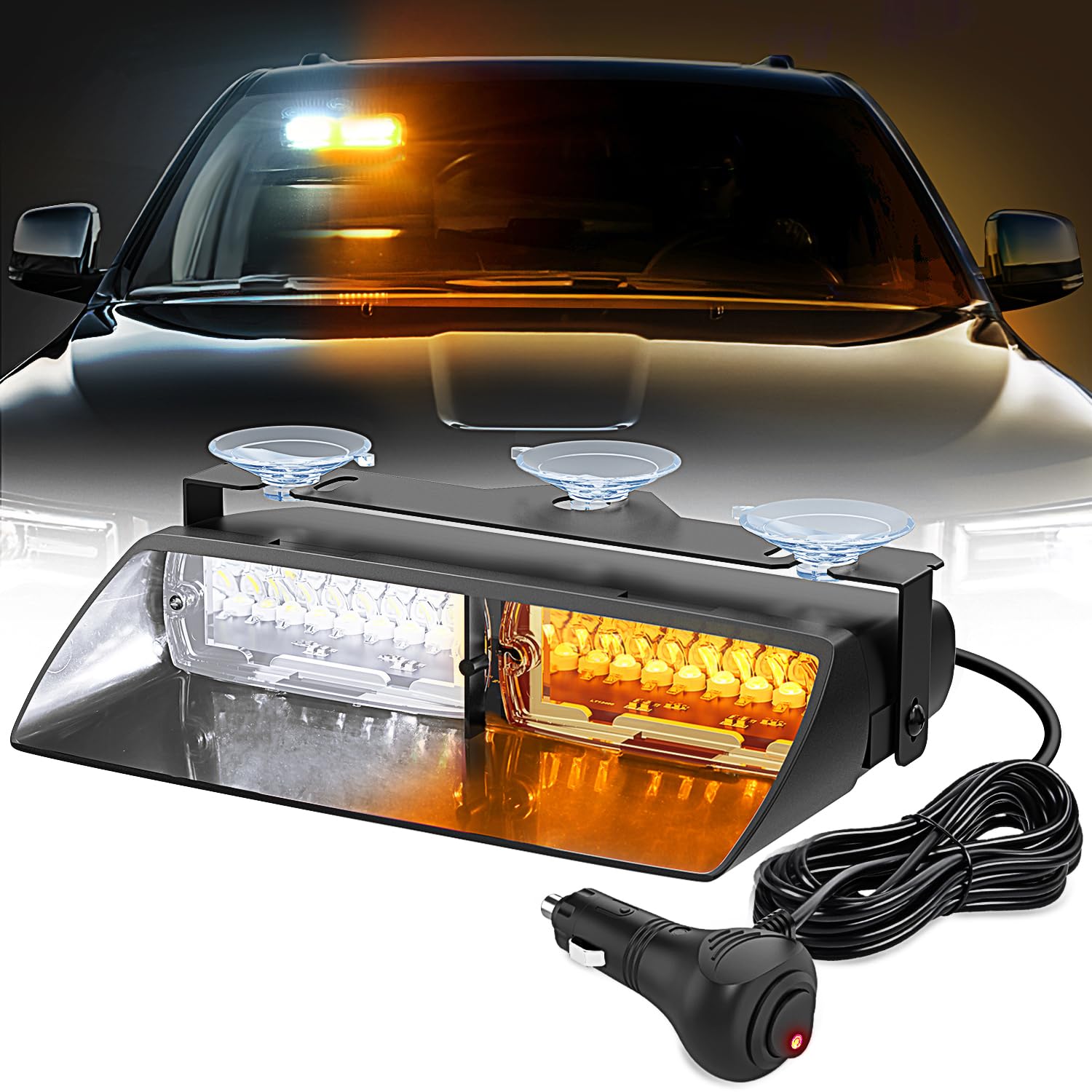Foto 2 pulgar | Luces Estroboscópicas De Emergencia, Parabrisas Nilight Para Vehículos Y Camiones - Venta Internacional.