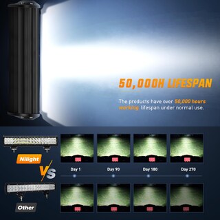 Foto 5 | Barra De Luces Nilight 60004c-a Led Spot Flood Combo De 108 W, 17 Pulgadas - Venta Internacional.