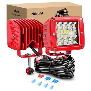 Foto 1 | Cápsulas De Luz Led Nilight, 42 W, 3 Pulgadas, Triple Fila, Spot Flood - Venta Internacional.