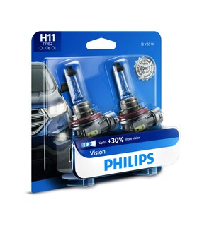 Foto 1 | Paquete De 2 Bombillas Para Faros Delanteros Philips Automotive Lighting H11 Vision - Venta Internacional.