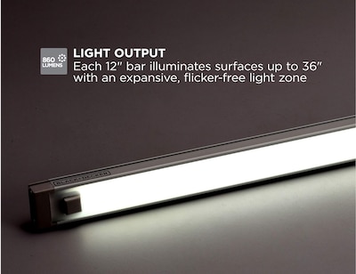 Foto 5 | Kit De Iluminación Led Para Debajo Del Armario Black+decker Leduc12-2dk - Venta Internacional.