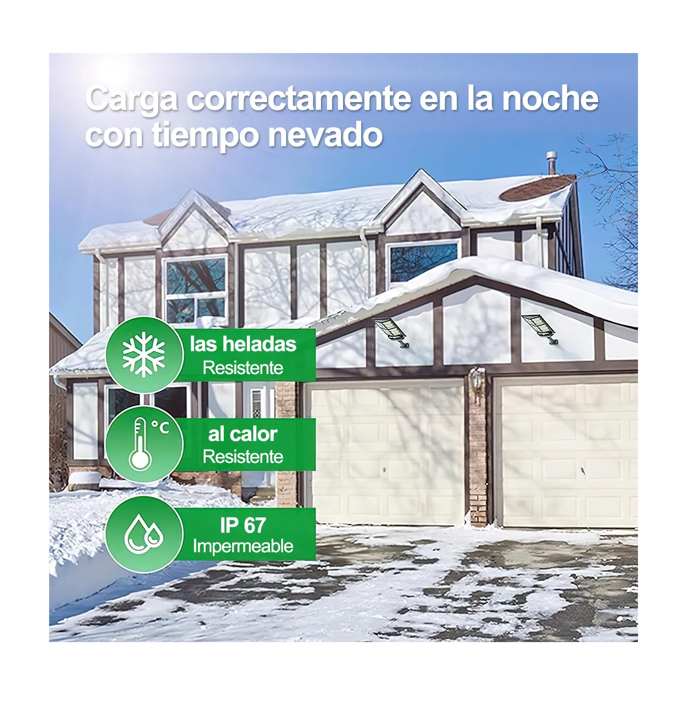 Foto 4 pulgar | Lámparas Luz Solar Exterior Para Jardín Luminaria Led 2 Pzs