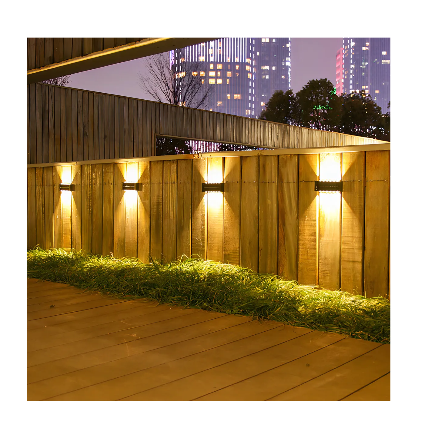 Foto 4 pulgar | Lámparas Luz Solar Led Para El Jardín De Exterior 6 Pzs  Luz Cálida Blanca
