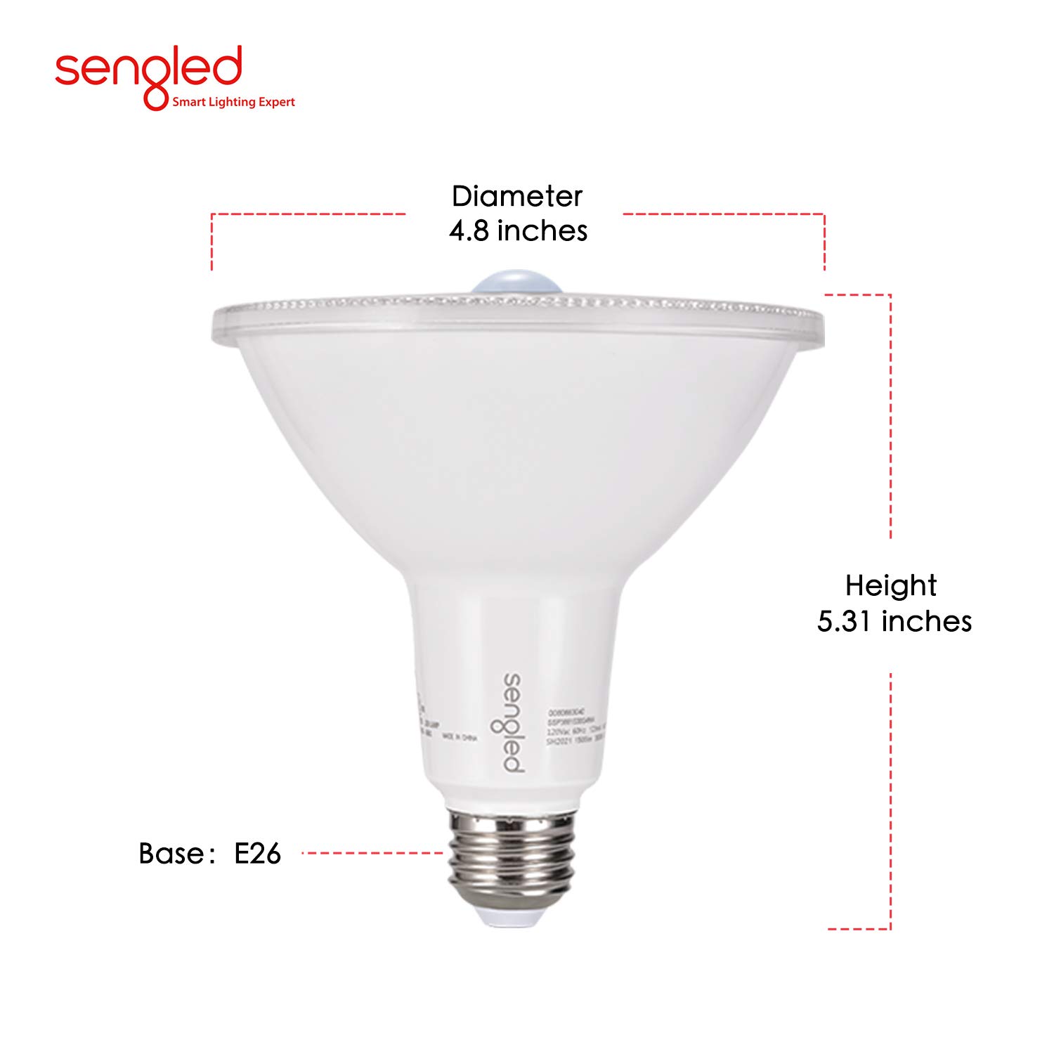 Foto 8 pulgar | Luz Exterior Con Sensor De Movimiento Sengled  4ª Generación  5000 K  1050 Lm  4 Unidades - Venta Internacional.