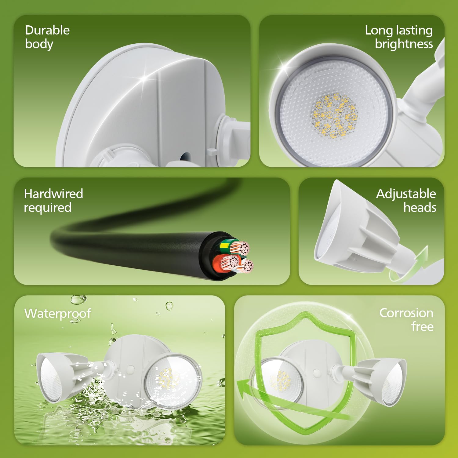 Foto 2 | Luz Led De Seguridad Philips 44w 3500lm Outdoor - Venta Internacional.