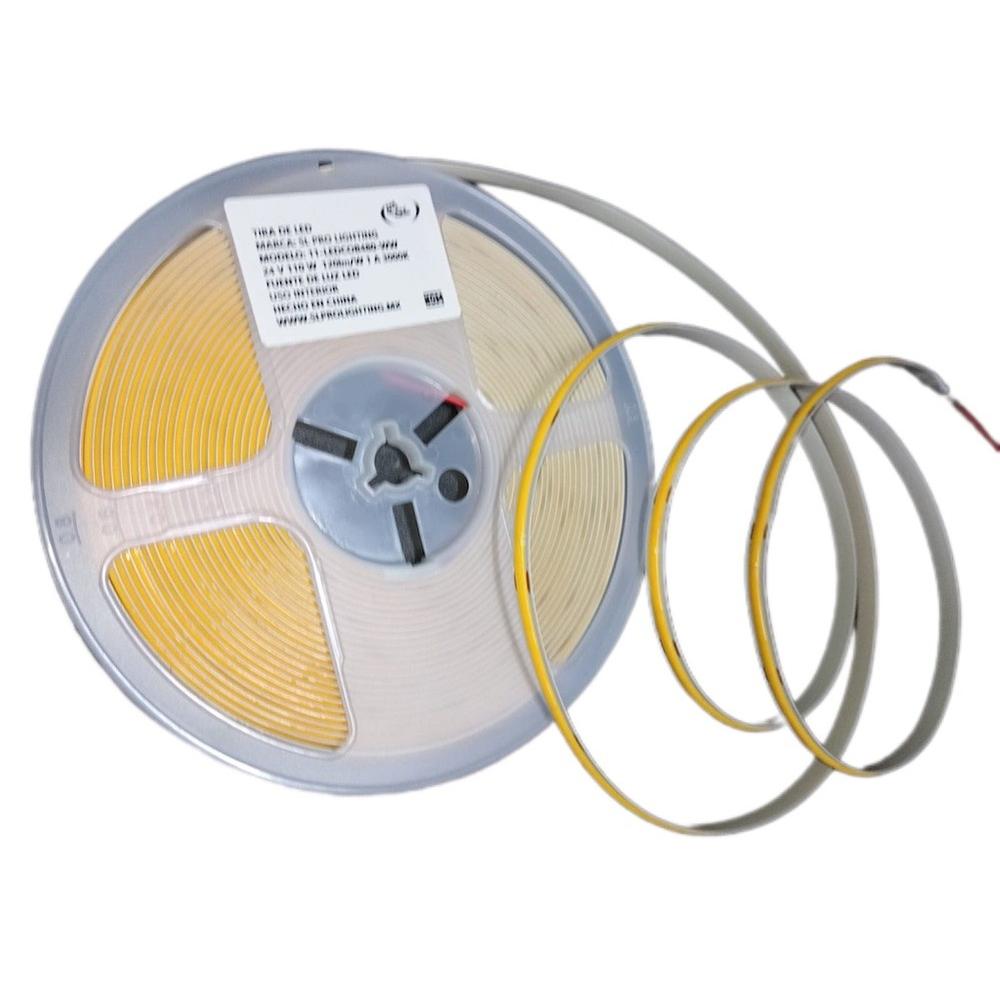 Rollo Led Cob Sl Prolight Blanco Cálido 10 m 24v