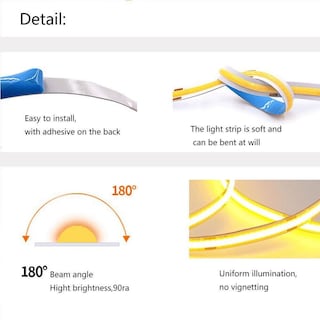 Foto 5 | Rollo Led Cob Sl Prolight Blanco Natural 10mt 24v