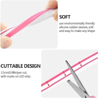 Foto 4 | Rollo Led Neon Flex Sl Prolight 5m 120led 12v Rosa