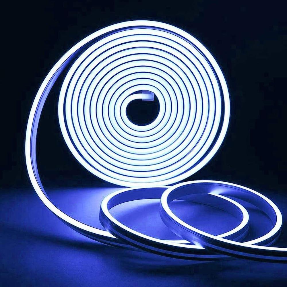 Foto 3 pulgar | Rollo Led Neon Flex Sl Prolight 5m 120led 12v Azul