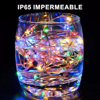 Foto 5 | Luces Cataratas Solares Eo Safe Imports ESI-10051 Multicolor 20 m 200 Luces Led 8 Modos
