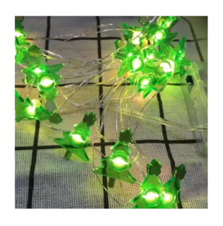 Foto 4 | Luces Led de Cadena Decoración Navideña 2 Piezas 5 M 50 Led Mezcla De Colores