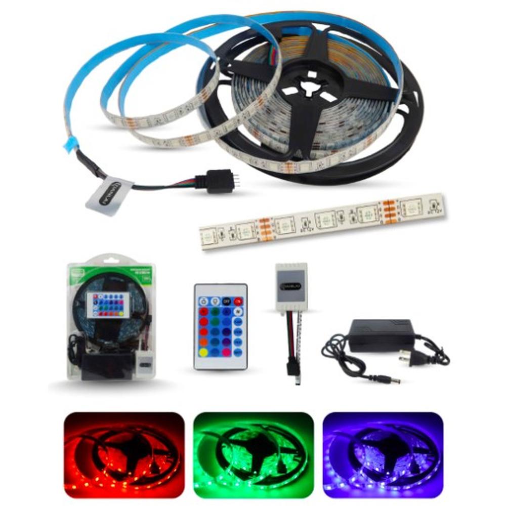 Foto 5 pulgar | Rollo Tira Led Ultrabrillante Antrolite 5050 IP65 RGB 5 m