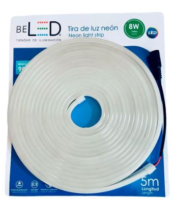 Foto 1 | Tira Led Neon 5m, Blanco Frio