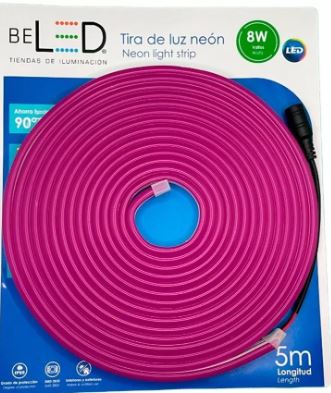 Tira Led Neon 5m, Morado