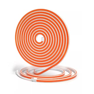 Foto 1 | Tiras De Led Luz De Neón Flexible 5m Manguera Con Fuente Luz Eo Safe Imports Esi-13165 Naranja
