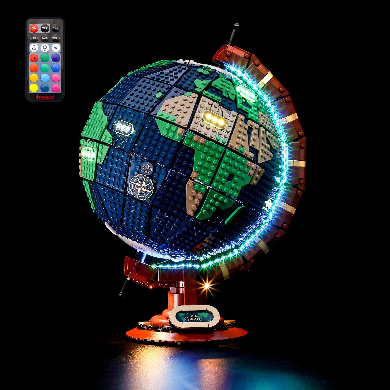 Kit De Iluminación Led Briksmax Para Lego Ideas The Globe 21332 - Venta Internacional.