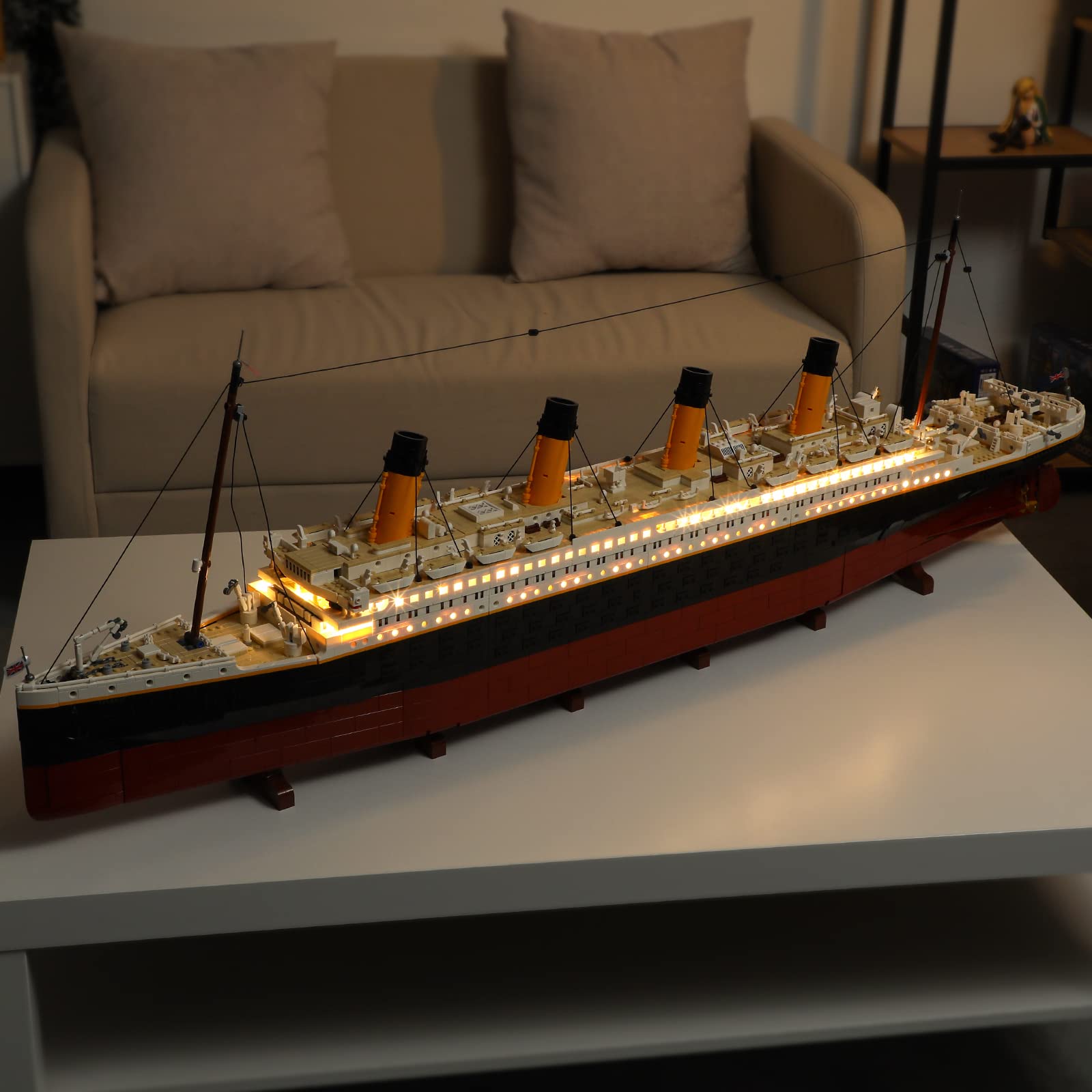 Foto 4 pulgar | Kit De Luces Led Lightailing Para Lego 10294 Titanic Ship - Venta Internacional.