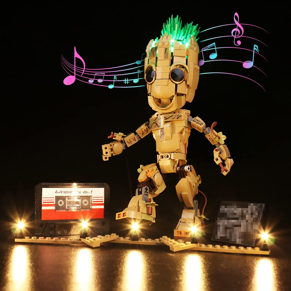 Kit De Luces Led Para Lego Marvel I Am Groot 76217 De Vonado - Venta Internacional.