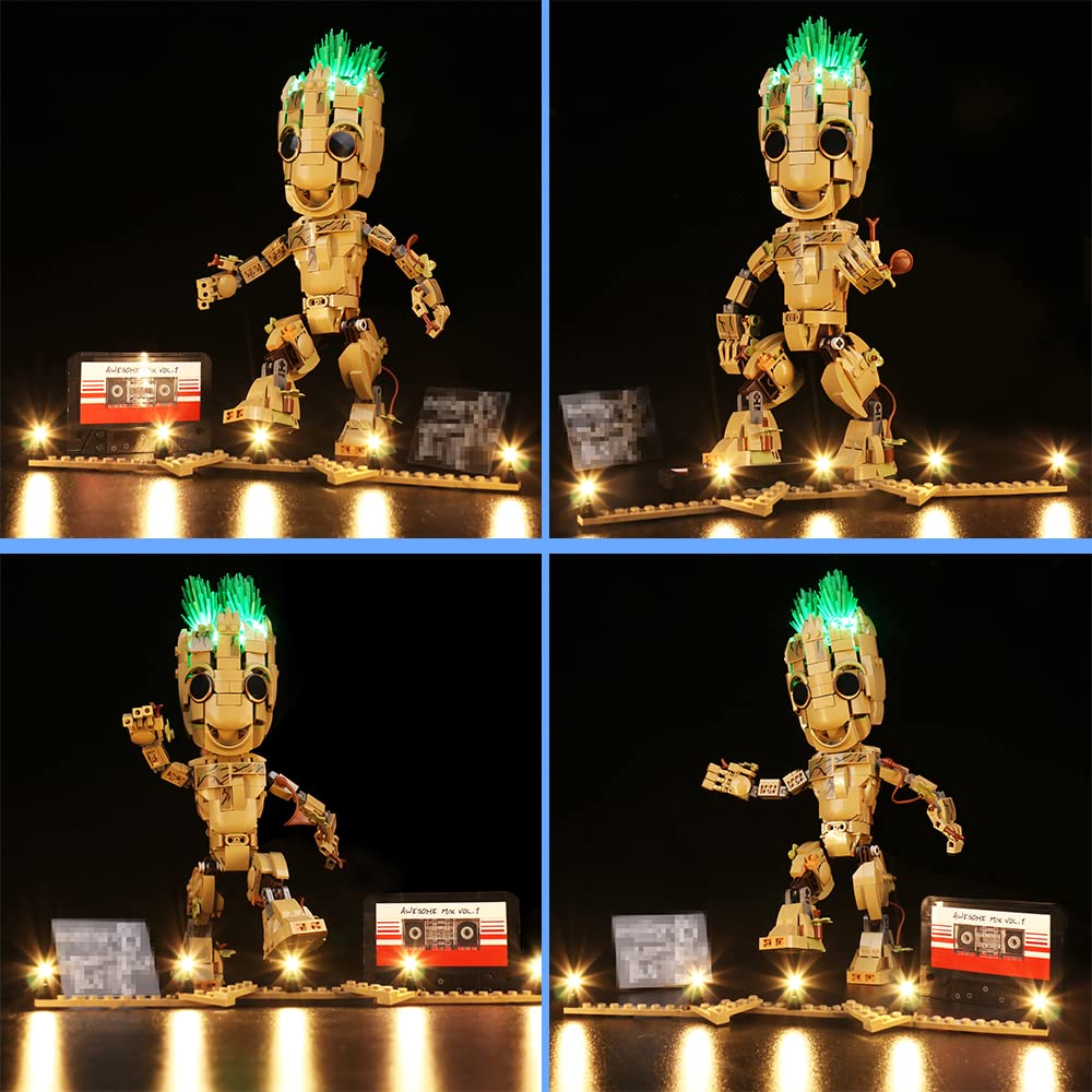 Foto 6 pulgar | Kit De Luces Led Para Lego Marvel I Am Groot 76217 De Vonado - Venta Internacional.