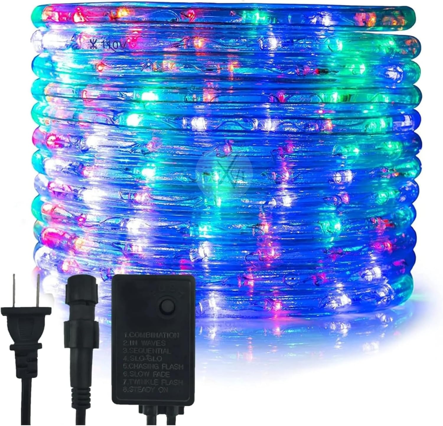 Foto 2 pulgar | Manguera De Luz Led Luxvi 10m 8 Modos 200 Led's Impermeable Ip65 Multicolor (3pzs)