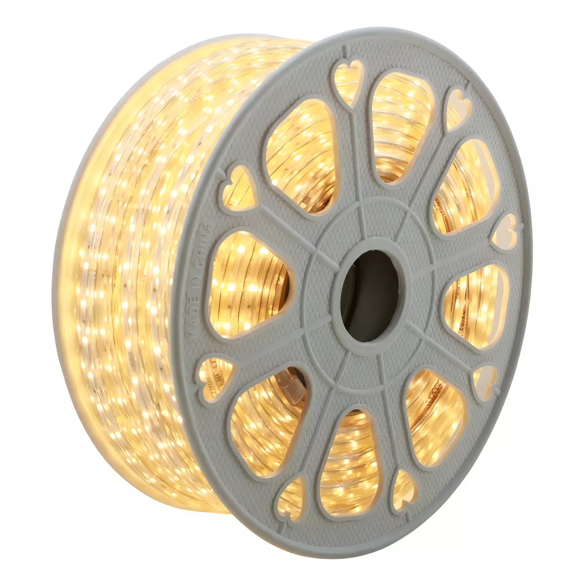 Manguera Tira Led Luz Uso Exterior 25m Eo Safe Imports Esi-15532 Amarillo