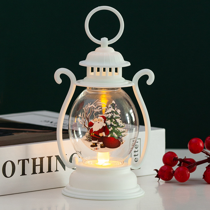 Foto 1 | Lámpara De Aceite Pequeña Creativa Hecha A Mano Brillante Para Decoración Navideña - Venta Internacional.