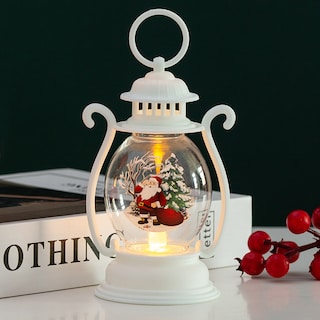 Foto 1 | Lámpara De Aceite Pequeña Creativa Hecha A Mano Brillante Para Decoración Navideña - Venta Internacional.