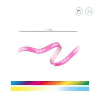 Foto 3 | Tira De Luces Led Inteligente 1m Philips Wiz - 800lm