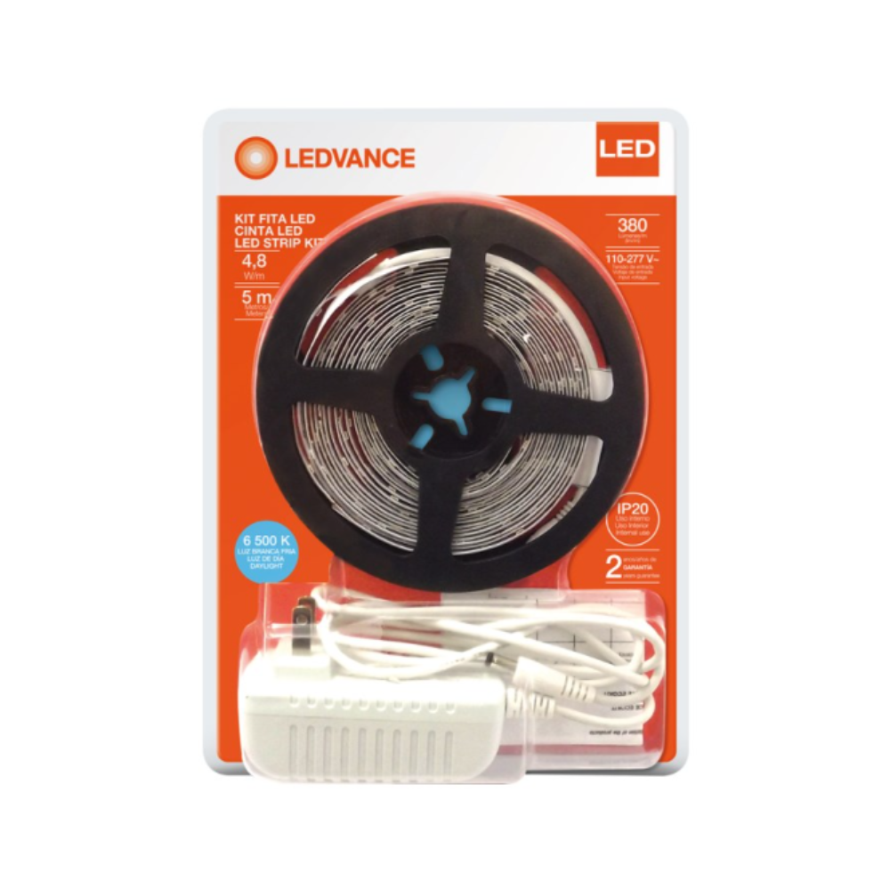 Tiras Led con Clavija Ledvance 5 m Frío