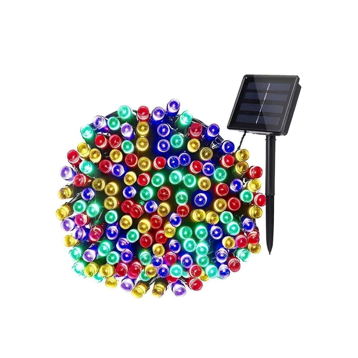 Foto 2 pulgar | Guirnalda De Navidad, Luces Solares, 30 M, 200 Led, Multicolor - Venta Internacional.