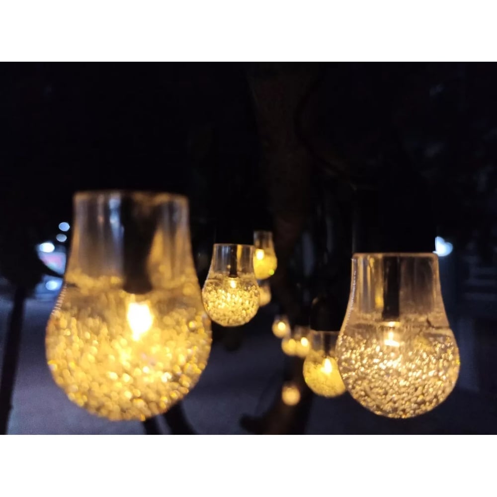 Foto 5 pulgar | Lámpara Led Solar Vintage Para Decoración De Jardín, 6,5 M, Con 8 Modos - Venta Internacional.