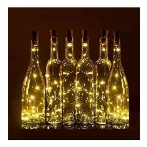 Foto 4 pulgar | Luces de Corcho Fairy Wire Paquete de 10 Unidades Blanco Cálido - Venta Internacional