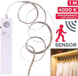 Foto 3 | Tira Led Jieyou Con Sensor De Movimiento De 1 M - Luces Blancas - Venta Internacional.