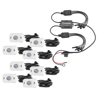 Foto 1 | Kit De 8 Luces Decorativas Heise Marine Rgb (he-8mlrgbk) - Venta Internacional.