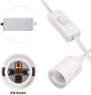 Foto 4 | Cable De Lámpara Colgante Con Forma De Farol De Extensión, 4,5 M, Simple Del - Venta Internacional.