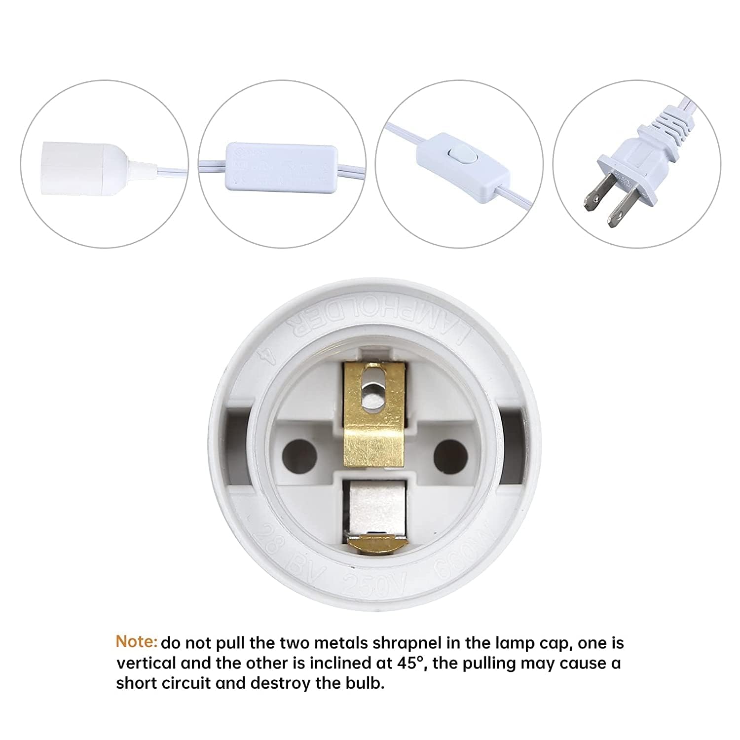 Foto 5 pulgar | Cable De Lámpara Colgante Con Forma De Linterna Colgante De 3,7 M, Paquete De 2 - Venta Internacional.