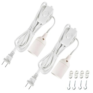 Foto 1 | Cable De Lámpara Colgante Con Forma De Linterna Colgante De 15 Pies, Paquete De 2 - Venta Internacional.