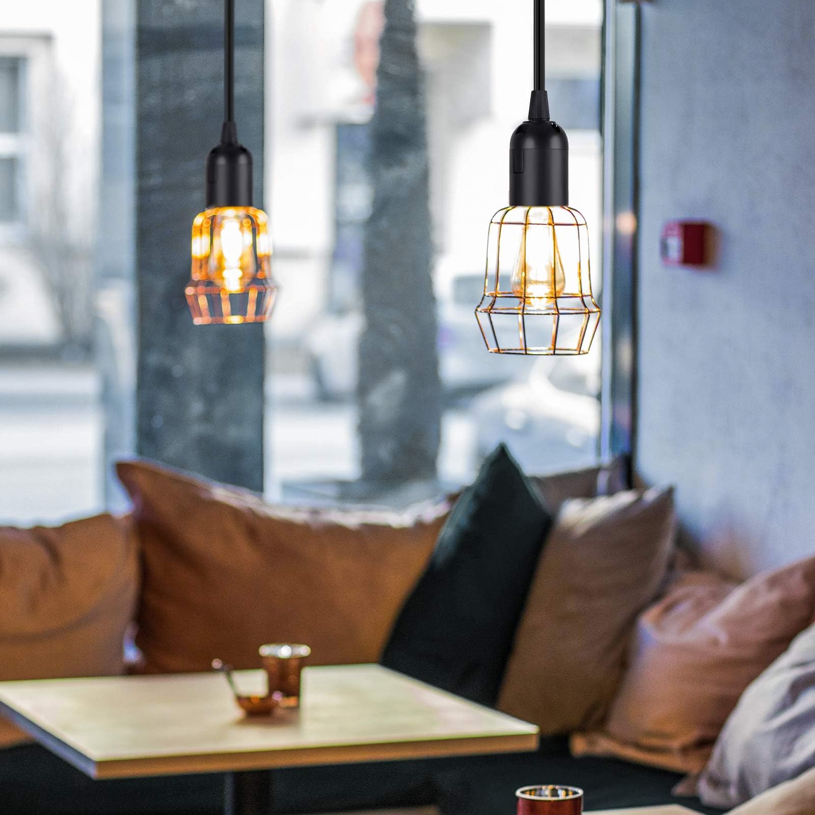 Foto 7 | Cable De Lámpara Colgante Con Forma De Farol De Extensión, 4,5 M, Simple Deluxe - Venta Internacional.