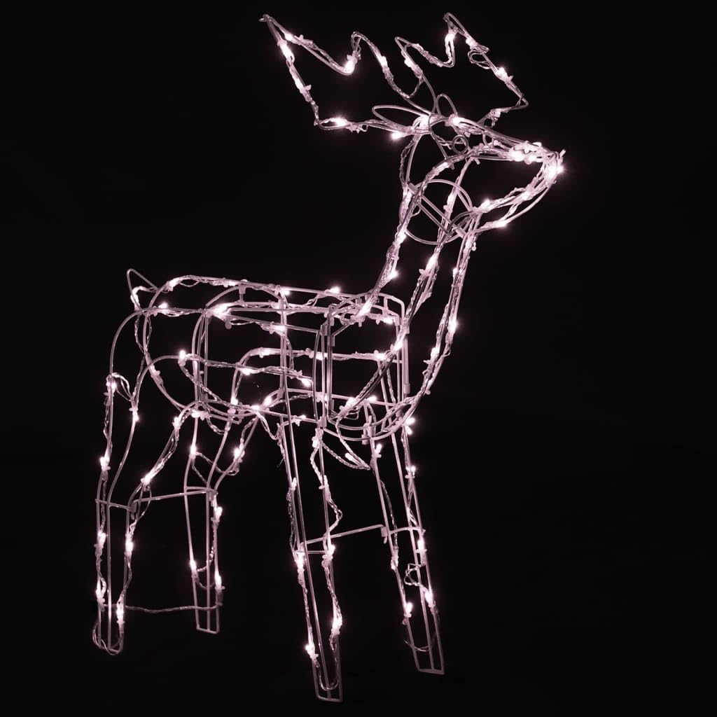 Foto 6 pulgar | Set Familiar De Renos Navideños Vidaxl Iluminado Con 229 Led - Venta Internacional.