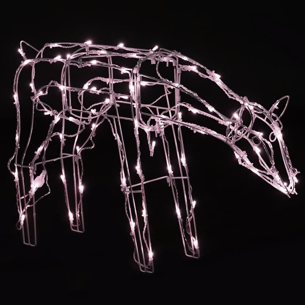 Foto 8 pulgar | Set Familiar De Renos Navideños Vidaxl Iluminado Con 229 Led - Venta Internacional.