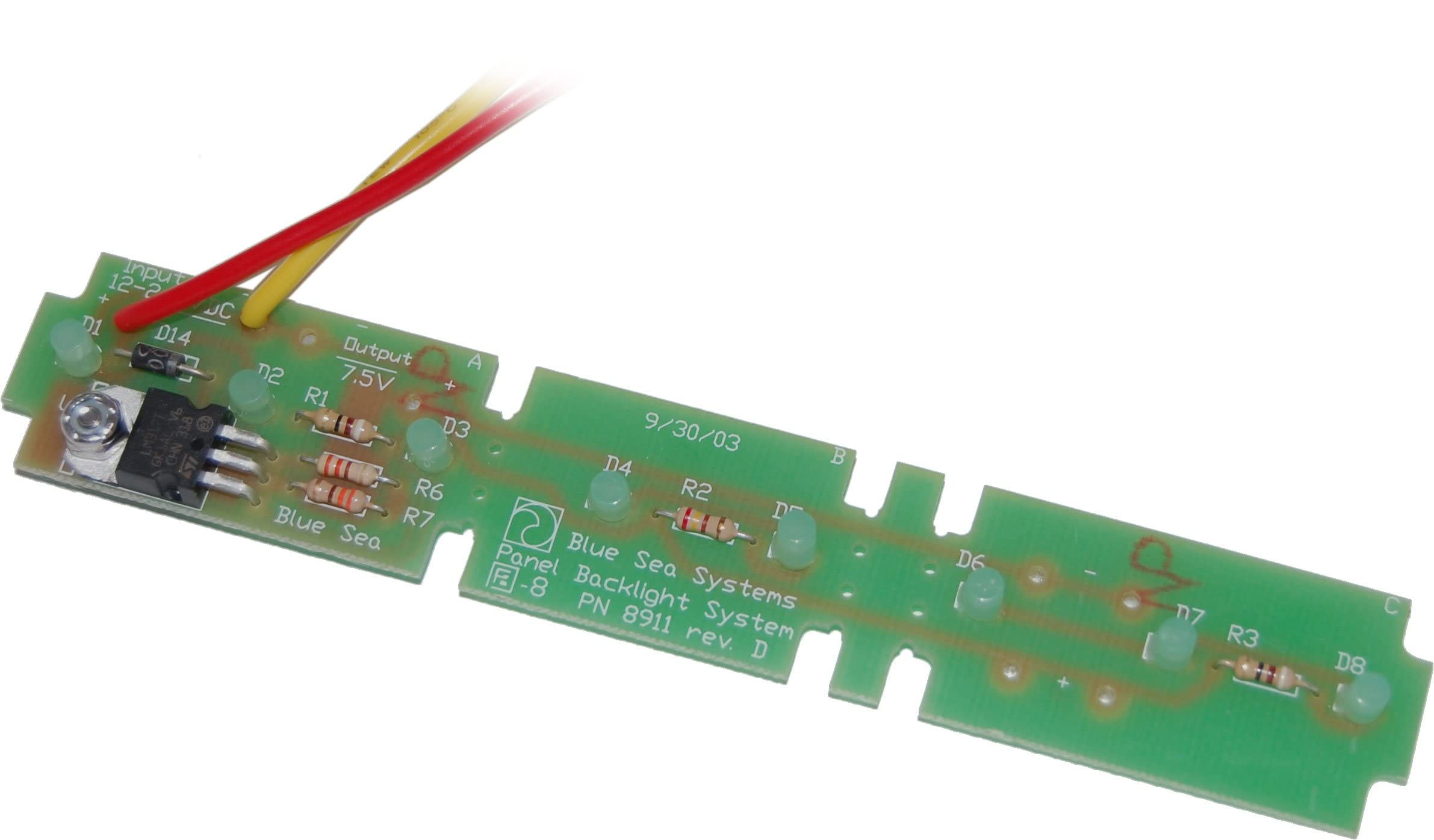 Sistema De Retroiluminación Blue Sea 8065 8/5/3 Posiciones 12v - Venta Internacional.