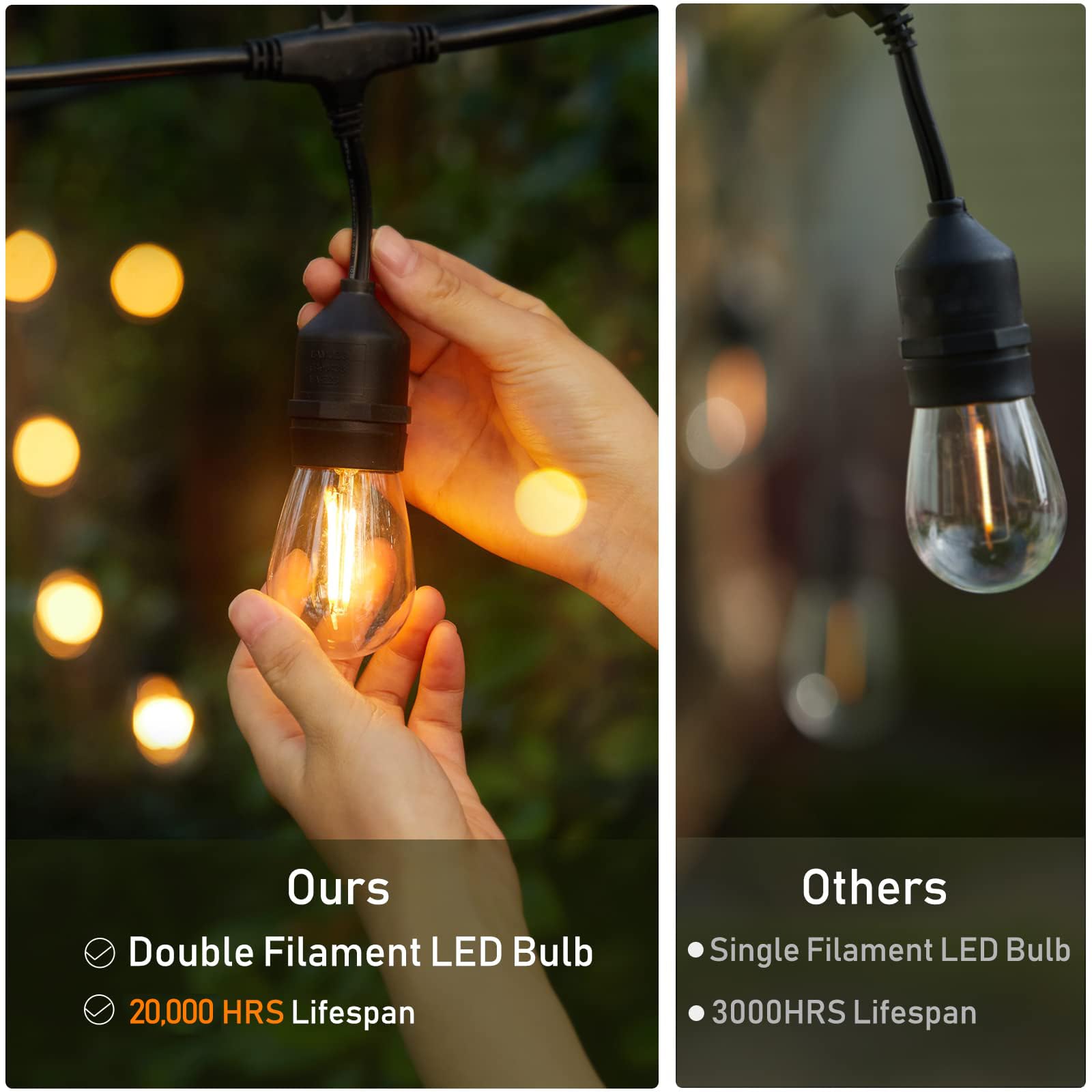 Foto 7 pulgar | Bombillas Led Para Exteriores Brightown S14, 2 W, 16 Unidades, 2700 K - Venta Internacional.