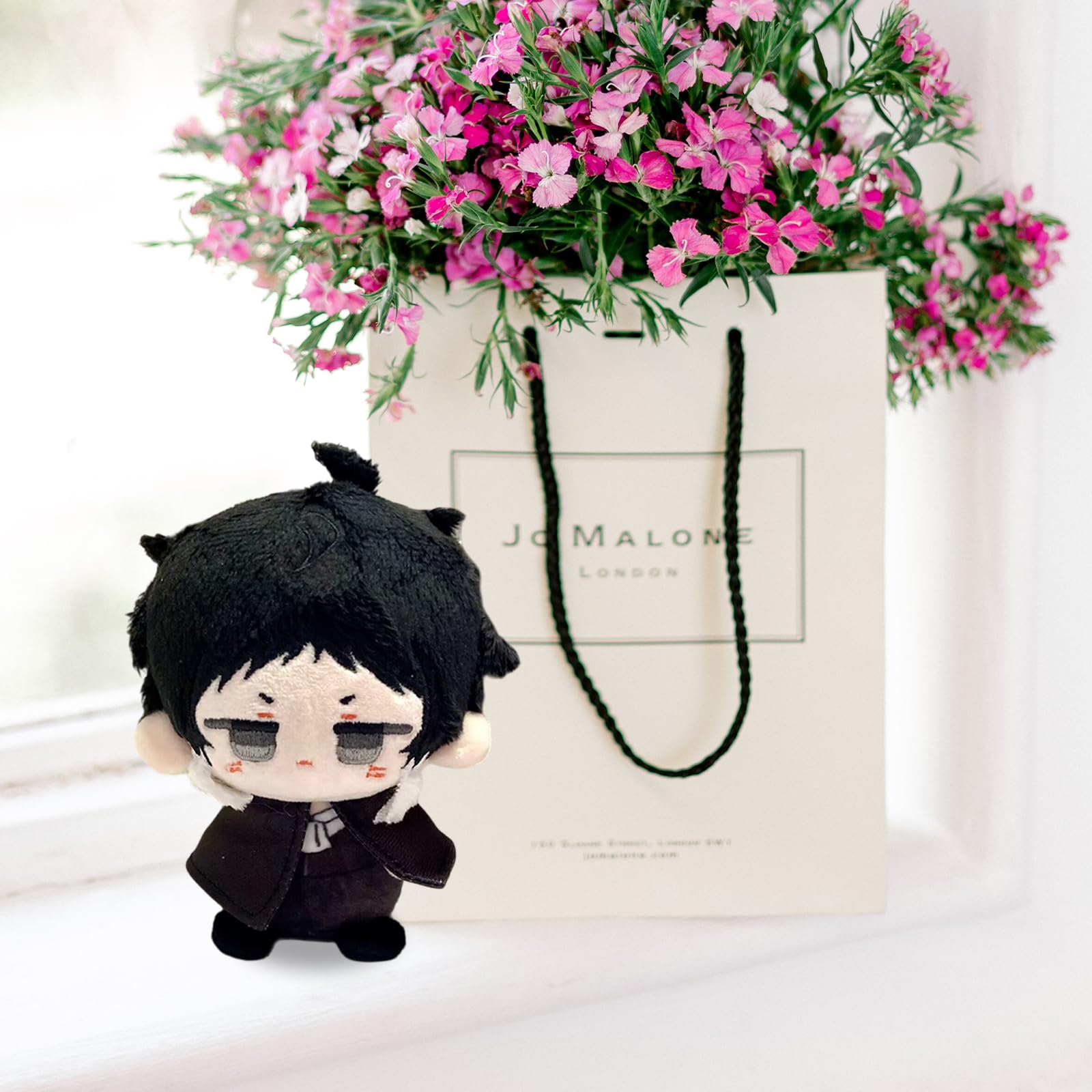 Foto 6 | Llavero De Felpa Calembou Anime Ryunosuke Akutagawa 10 Cm - Venta Internacional.