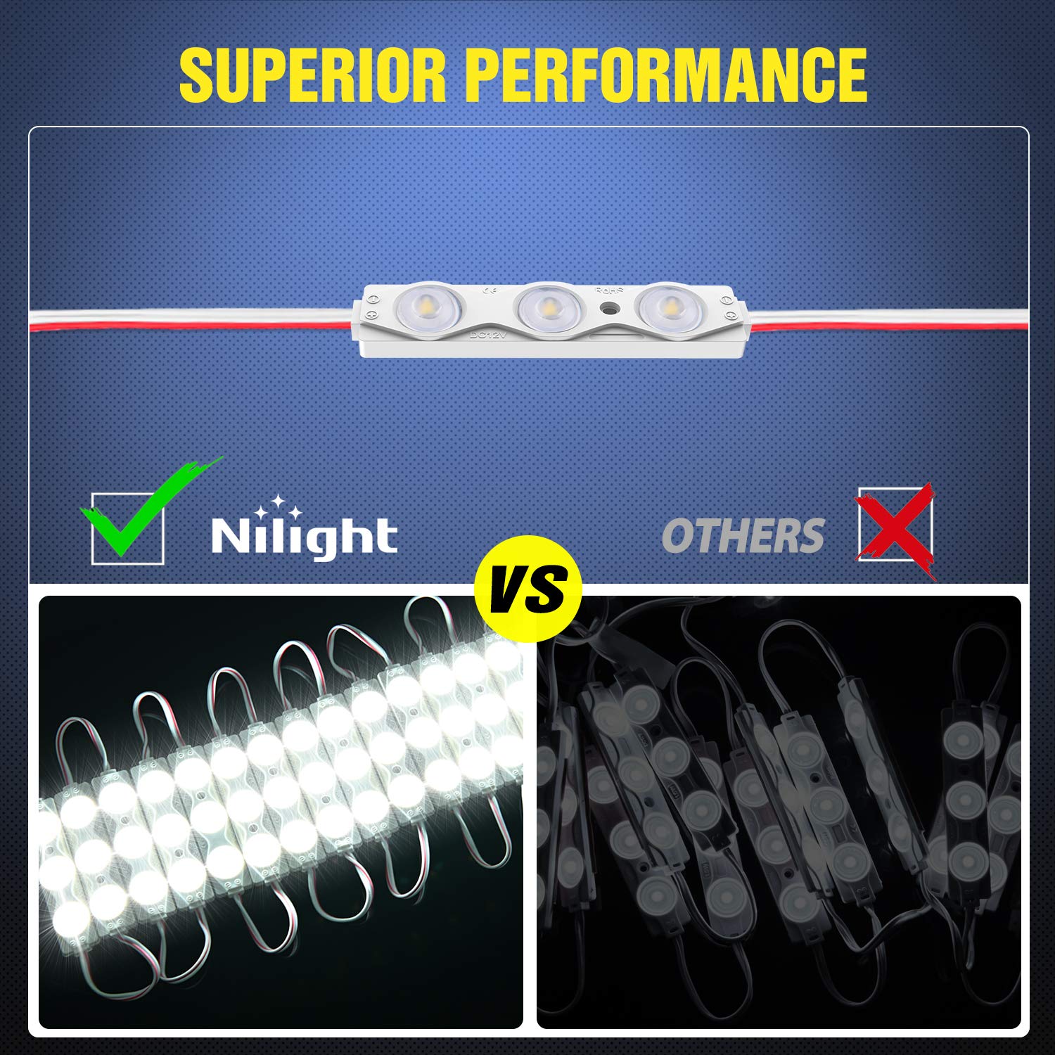 Foto 4 pulgar | Kit De Iluminación Interior Nilight Tl-39 Para Furgoneta, Camión, Caravana, Barco, 12 V - Venta Internacional.