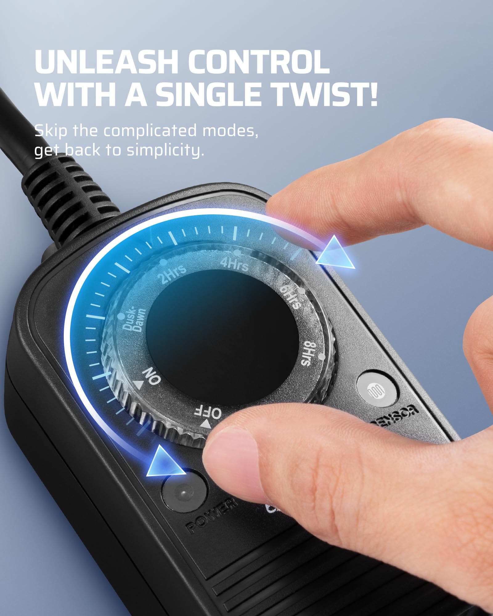 Foto 6 pulgar | Temporizador Para Exteriores Dewenwils, Sensor Del Anochecer Al Amanecer, 10 A, 1/2 Hp, Paquete De 2 - Venta Internac