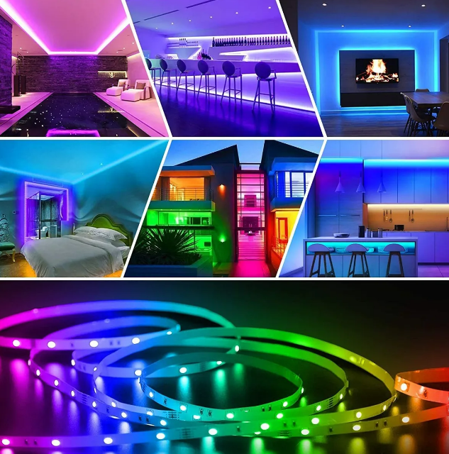 Foto 4 pulgar | Tiras de Luces Xtellar Led RGB 20 m con Control Bluetooth