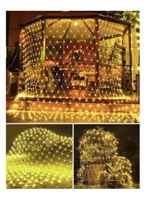 Foto 1 | Malla Luminosa Xtellar Serie De Luces Navideñas Led Azules 320, Decoración Externa, 2x1.8m