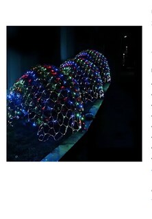 Foto 4 | Malla Luminosa Xtellar Serie De Luces Navideñas Led Azules 320, Decoración Externa, 2x1.8m