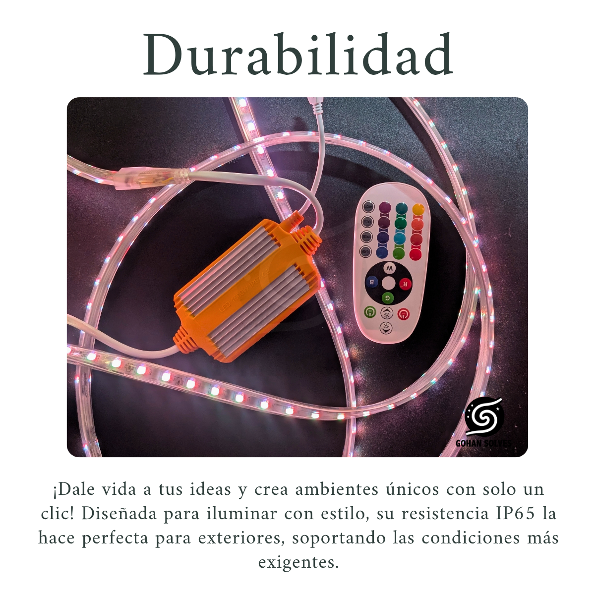 Foto 7 | Manguera Tira Led Neon Rgb Flexible 25m 110v C/ Control Remeto Ip65 Impermeable  Ideal Interior Exterior Fachada